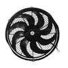 Radiator Fan 12 Inch High Performance Electric Curved Blade 13 x 12 x 2 Inches