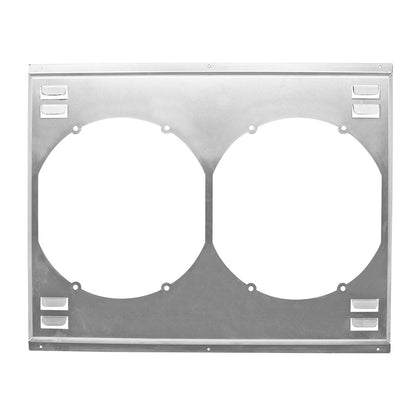 Al. EMC LOUVERED FAN SHROUD DUAL 22-9-16