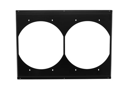 ALUMINUM EMC FAN SHROUD DUAL 25-9-16