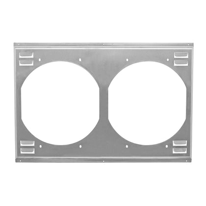 Radiator Fan Shroud Louvered Aluminum 27.5