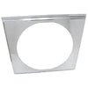 ALUMINUM EMC FAN SHROUD 20-5/8" x 18-5/8" FITS 26"X19" RADIATORS - CHROME