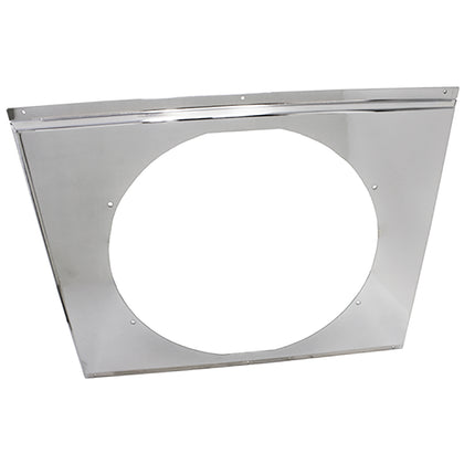 Radiator Chrome Fan Shroud Unit Fits 28X19