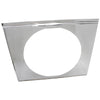 ALUMINUM EMC FAN SHROUD 22-9/16"X18-5/8" FITS 28"X19" RADIATORS - CHROME