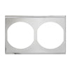 Radiator Chrome Fan Shroud Dual Unit (27-1 2" X 18-1 2")
