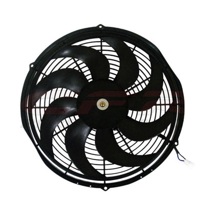 10 INCH CURVED BLADE REVERSIBLE ELECTRIC RADIATOR COOLING FAN HIGH PERFORMANCE