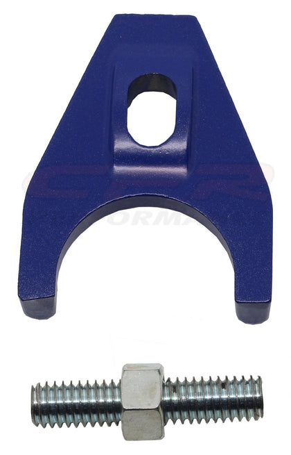 Distributor Hold Down Clamp With Bolt Blue Zinc Alloy For Chevy GM