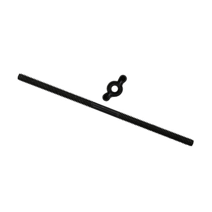 STEEL AIR CLEANER STUD AND WING NUT 1-4-20 X 6