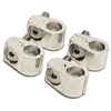 9.5 MM 3/8 INCH ALUMINUM WIRE CLAMP SET OF 4