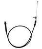 For Chevy-GM TURBO TH-350 (Tuned Port) TRANSMISSION KICKDOWN CABLE KIT - BLACK