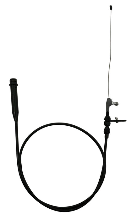 Transmission Kickdown Cable Kit Braided Black Stainless Steel For Chevy GM 4L60