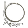 STAINLESS STEEL BRAIDED for chevy 700R4 TUNED-PORT TRANSMISSION KICKDOWN CABLE