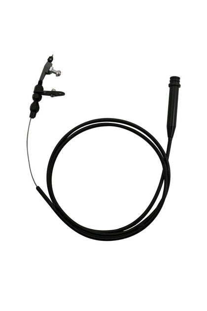 Transmission Kickdown Cable Kit Braided Black Stainless Steel For Chevy GM 700R4