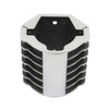 ALUMINUM FINNED TFI SQUARE IGNITION COIL COVER - BLACK