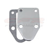 Steel for chevy Sb Fuel Pump Block Off Plate - Chrome