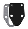 Black Fuel Pump Block Off Plate For Chevy SB 283 302 305 307 327 350 383 400 V8