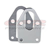 STEEL For Chevy SB FUEL PUMP MOUNTING PLATE - CHROME