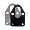 Steel Chevy Sb Fuel Pump Mounting Plate - Black