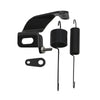 Stainless Steel Throttle Cable Bracket Spring Kit - Black