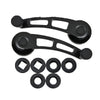 4.5 Inch Black Anodized Billet Aluminum Window Crank Kit For Chevy Ford