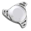 Air Cleaner Wing Nut 1 4-20" Threads - Chrome Steel Top