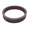Gauze 16" X 3" Universal Round Washable Reusable Air Cleaner Filter Red
