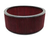 COTTON 16"X6" UNIVERSAL ROUND WASHABLE AIR CLEANER FILTER - RED