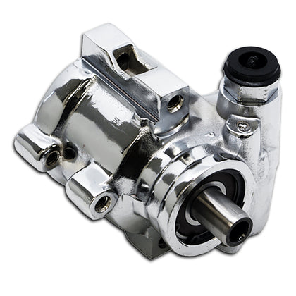Type 2 Type II Power Steering Pump Chrome Aluminum For Chevy GM