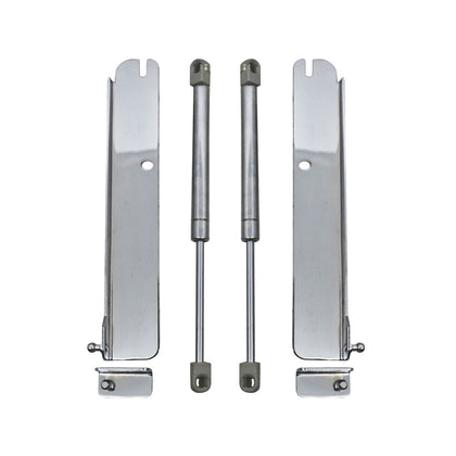 For 1994-2004 FORD MUSTANG HOOD STRUTS LIFT KIT - CHROME