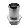BILLET ALUMINUM EMC -20AN MALE TO 1.25" RADIATOR HOSE FITTING - MACHINED