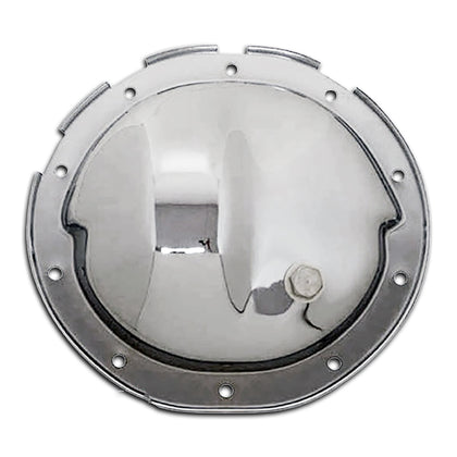 FOR 1964-UP CHEVY-GM CHROME STEEL REAR DIFFERENTIAL COVER 10 BOLT 8.5