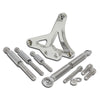 For Mustang 5.0 Billet Aluminum Alternator Bracket Set 289 302 Engine Chrome