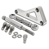 BILLET ALUMINUM for chevy SB ALTERNATOR BRACKET SET LWP -CHROME
