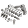 Polished Aluminum Alternator Bracket Set For Chevy Small Block SBC 305 350 LWP