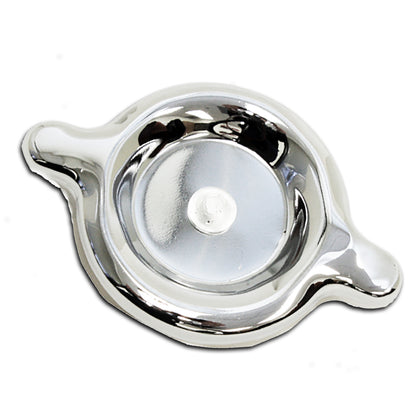STEEL TWIST IN OIL CAP FOR VALVE COVERS - CHROME