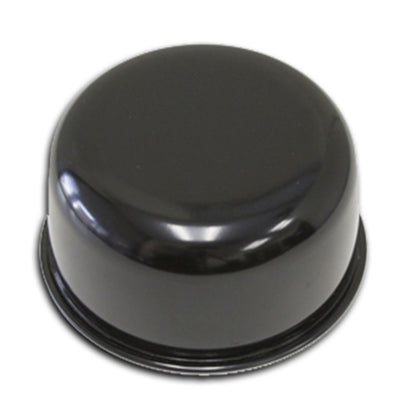 Valve Cover Breather For 1.25 Inch Breather Hole Push In Smooth Black Steel