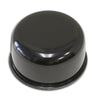 CHEVY-FORD BLACK STEEL BREATHER - SMOOTH