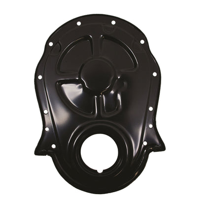 For 1966-90 Chevy Big Block 396-402-427-454 Steel Timing Chain Cover Edp Black