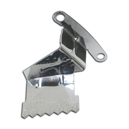For Chevy Small Block 283-305-327-350-400 Steel Timing Tab - Chrome