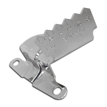 For Chevy Big Block 396-402-427-454 Steel Timing Tab - Chrome