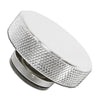 BILLET ALUMINUM ROUND KNURLED RADIATOR CAP 16LBS - CHROME