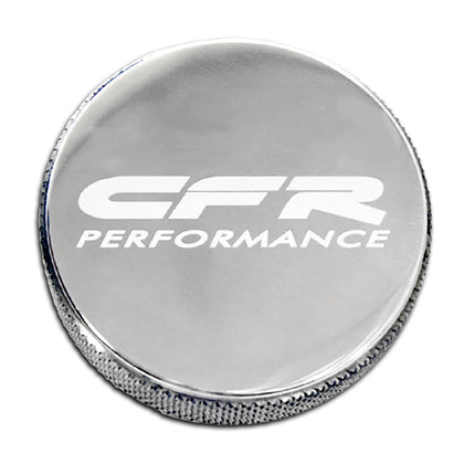 Polished Billet Aluminum Radiator Cap With CFR Logo 16 LBS Pressure Rating