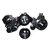 BILLET For Chevy SB COMPLETE KIT W-O AC (LWP) - BLACK
