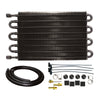 Universal Transmission Oil Cooler 9/16"-18 SAE Fittings 12x10x.75 Inches Flare