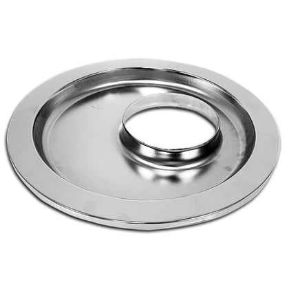 For Chevy GM 14 Inch Round Chrome Air Cleaner Base Off Set