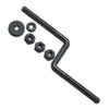 Offset Air Cleaner Bolt With Nut Black Steel 1/4 - 20 X 6"