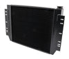 Black Radiator W/ AT Cooler Replacement For LS 1959-72 Chevy Impala 1962-67 Nova