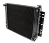 Black Aluminum Radiator For 59-72 Impala 64-67 Chevelle El Camino 62-67 Nova AT