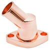 45 Degree Swivel Water Neck Copper Aluminum For Chevy Big Block Small Block V8
