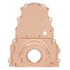 Aluminum For Chevy LS Two Piece Timing Chain Cover W Cam Sensor Hole Copper