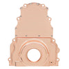 Aluminum For Chevy LS Two Piece Timing Chain Cover W/O Cam Sensor Hole Copper